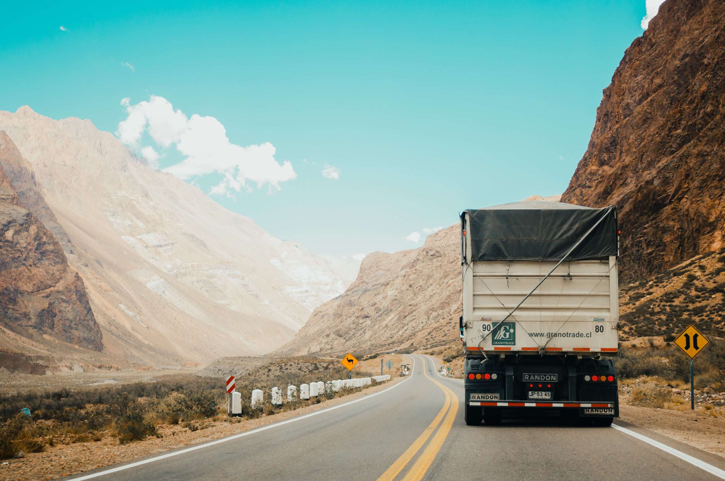 truck on roadway mobile team construction