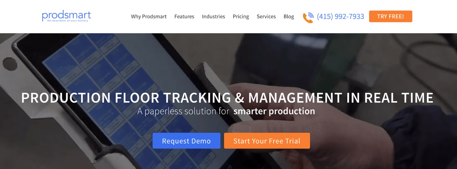 prodsmart software manufacturing